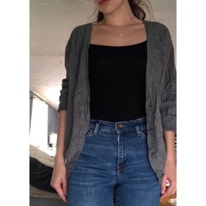 Grey Cardigan